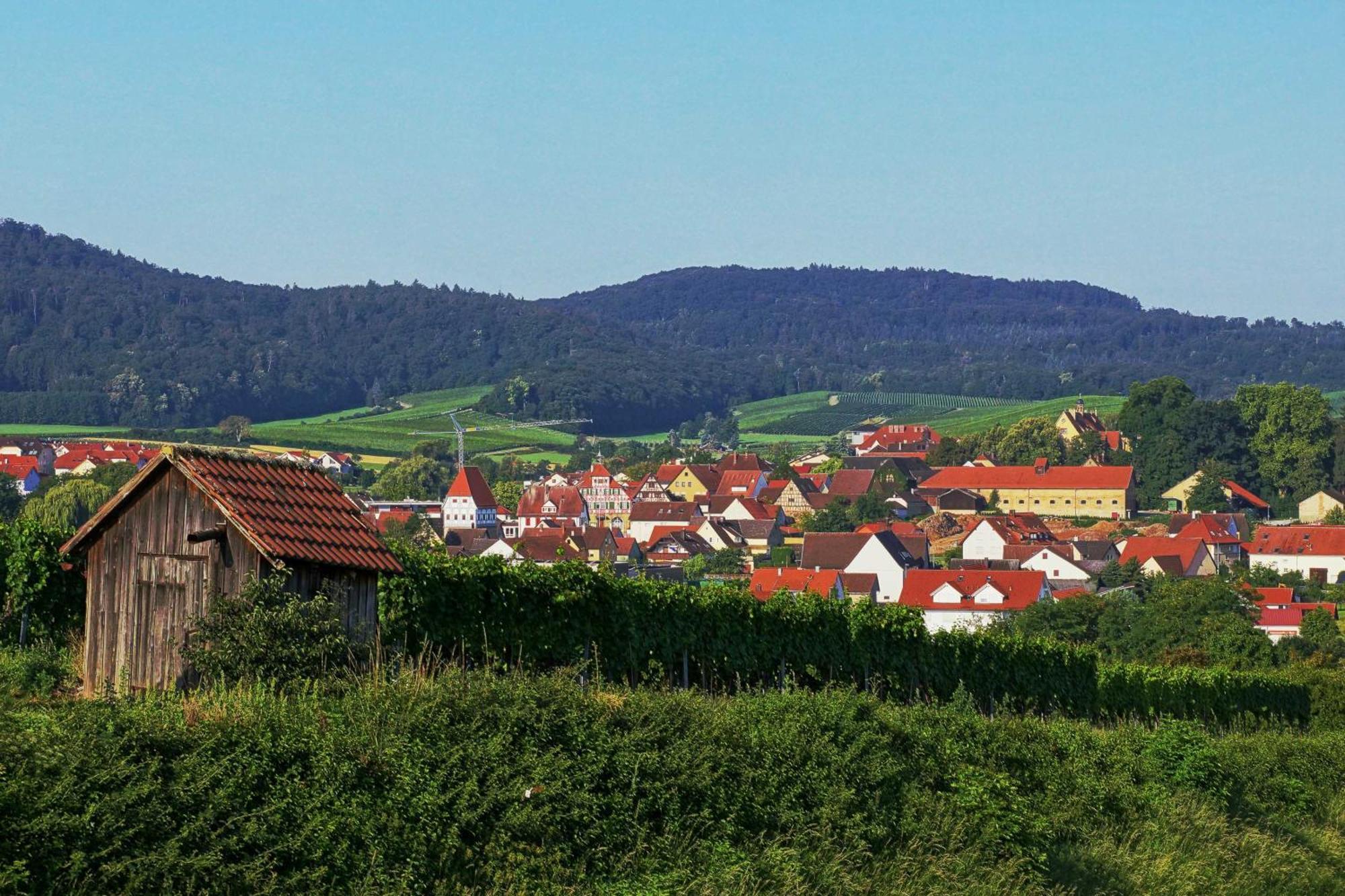 Gaestehaus Zum Wolffenturm Lehrensteinsfeld Eksteriør billede